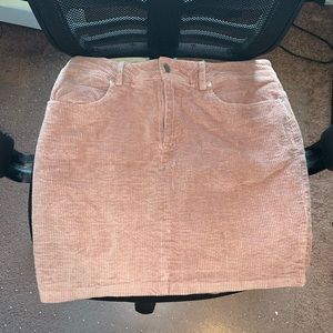 Corduroy Skirt
